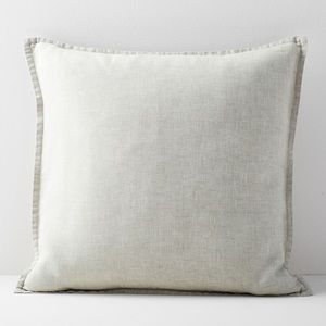 West Elm European Flax Linen Pillow